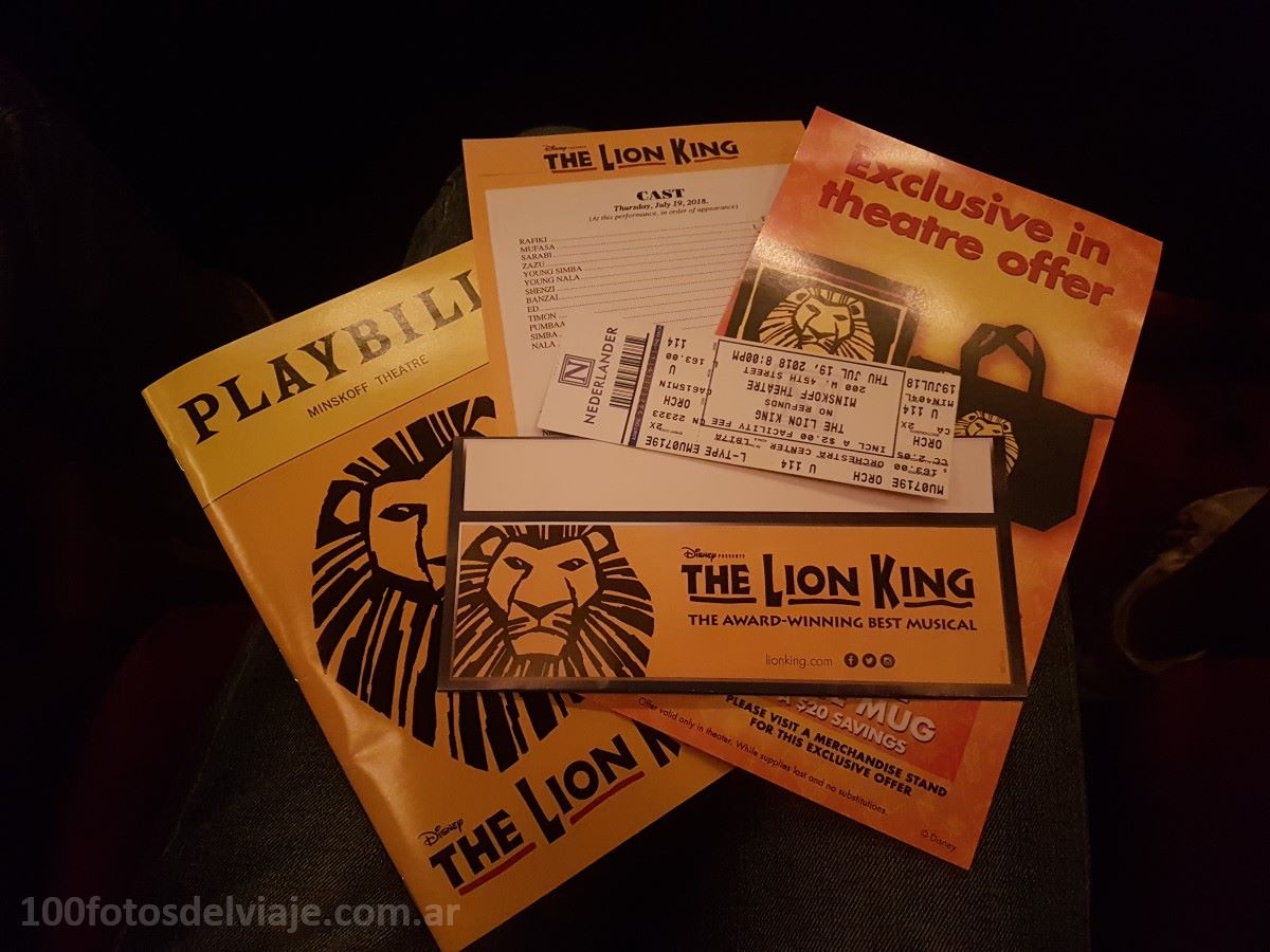 Brodway: «El rey león»